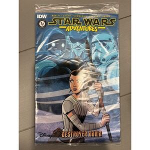 Star Wars Adventures Destroyer Down Comic IDW Lovatcrate Exclusive Rey‎